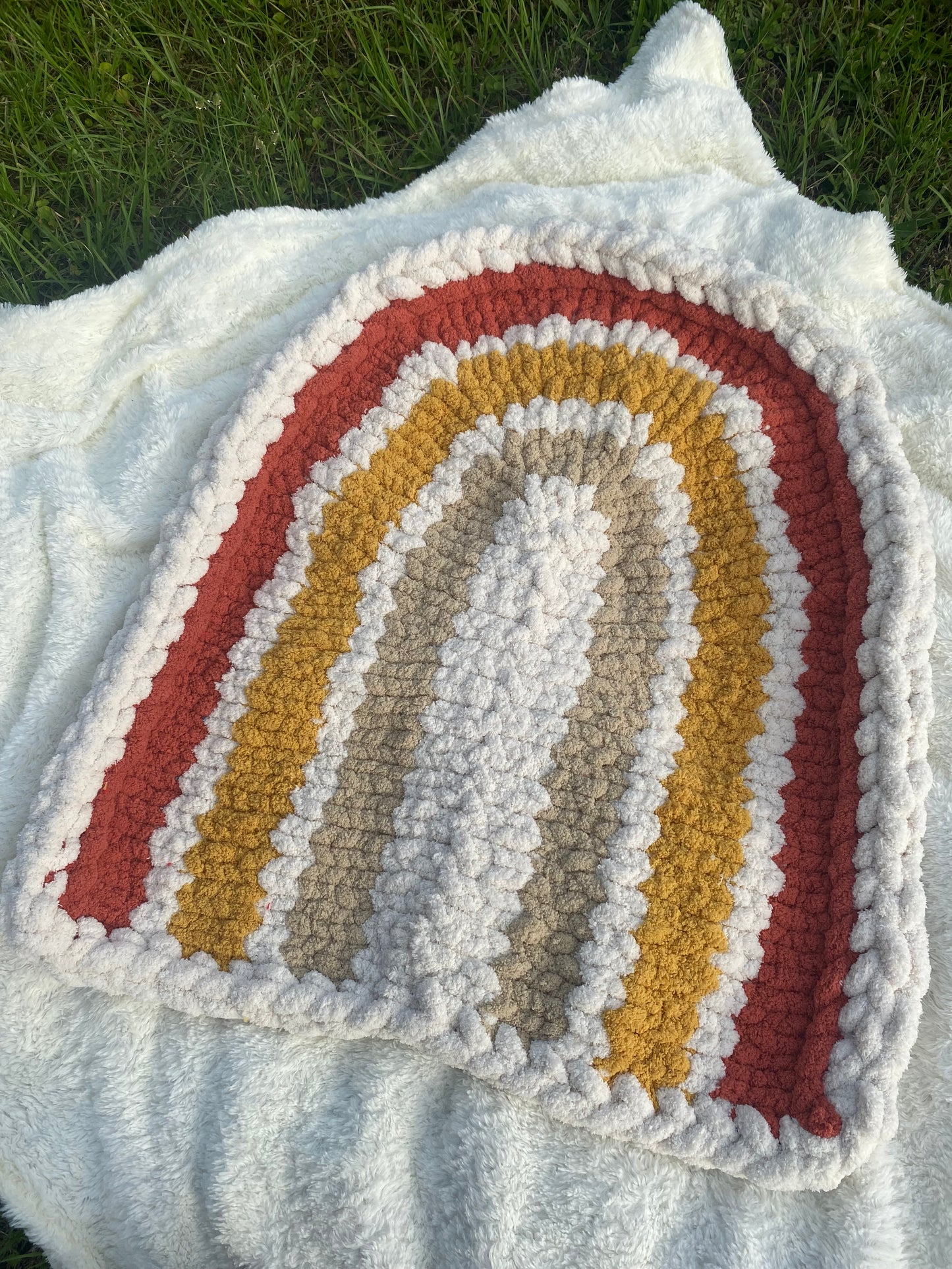 Baby Rainbow Playmat/ Blanket