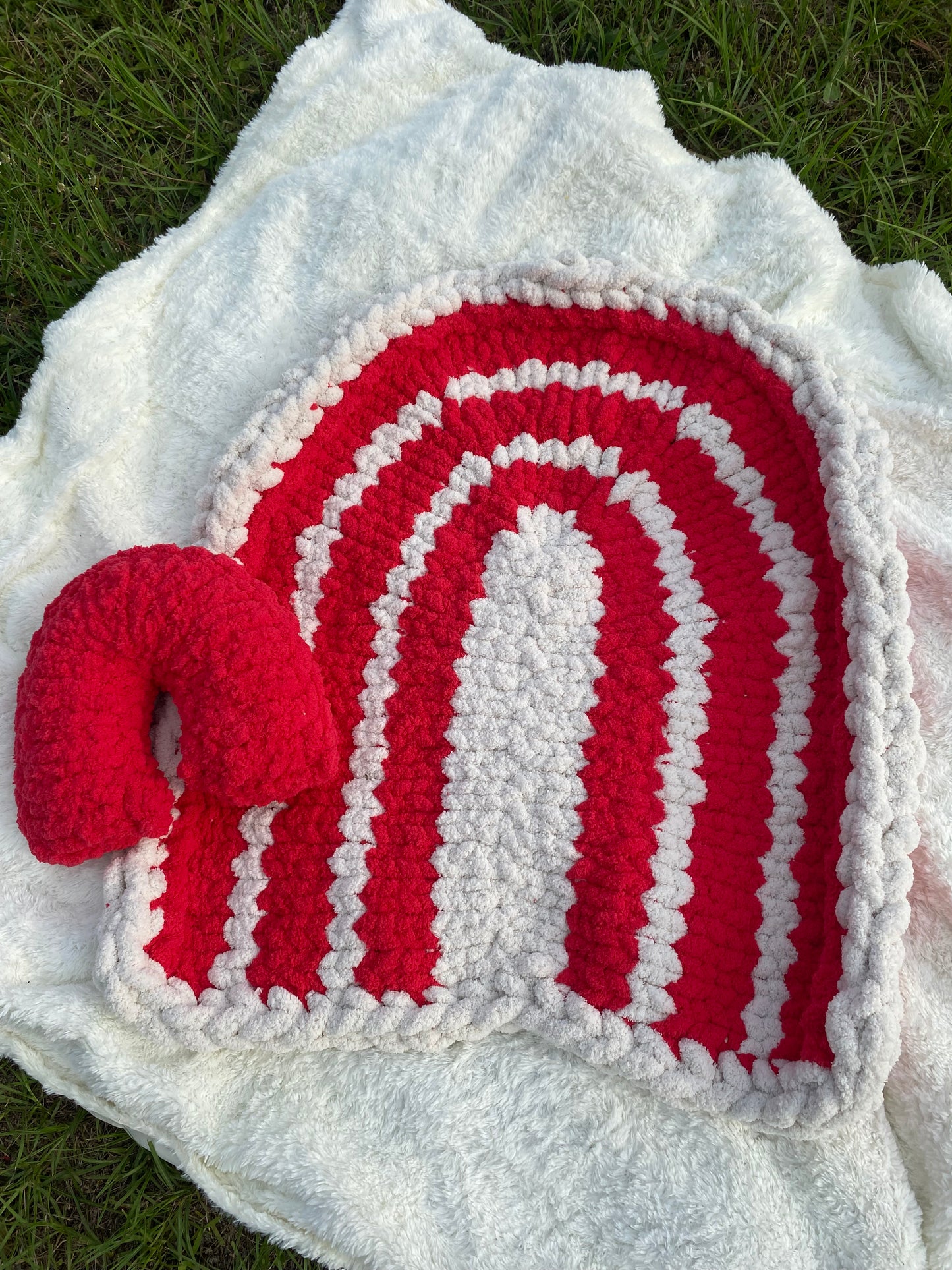 Baby Rainbow Playmat/ Blanket